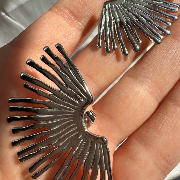 Sunrise lux unique Silver Earrings - Picture 8 of 10